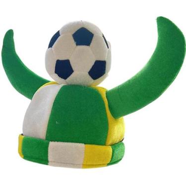 Imagem de Boné de futebol, adereços de reabastecimento Green Bull's Head Hat - G