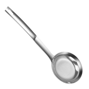 Imagem de Colander, peneira de malha fina, colher, aço inoxidável, 26 cm - Banzi