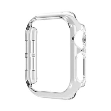 Imagem de Capa Protetora Fosca Rígida De PC Com Bumper Para Apple Watch 46mm 45m