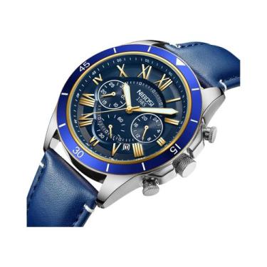 Imagem de Relógio Esportivo De Luxo À Prova d'Água Para Homens, Relógio De Pulso