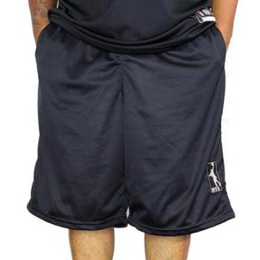 Imagem de Bermuda Basquete M10 Classic Básica Hex-Dry Preto-Masculino