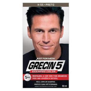 Imagem de Shampoo Grecin 5 Preto Tonalizante-Unissex