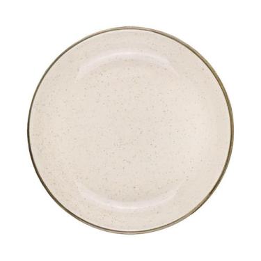 Imagem de Prato Fundo Oxford Flat Duna 20,5 cm em Cerâmica Decorada