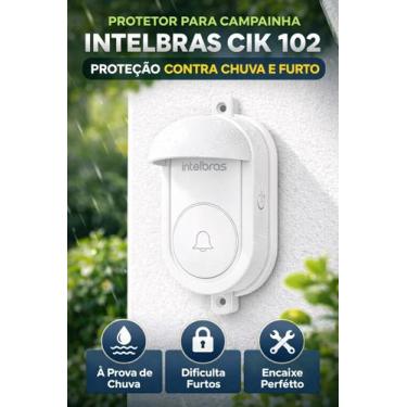 Imagem de Protetor Campainha Intelbras CIK 102 Contra Chuva e Furto - Masterinfo