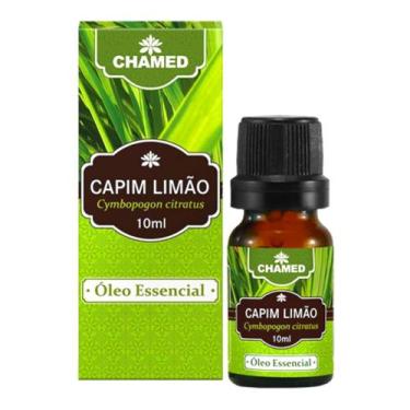Imagem de Óleo Essencial de Capim Limão 10ml    100% Puro Chamel