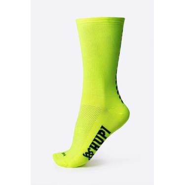 Imagem de Meia HUPI 42K Slim Amarelo Neon, Amarelo