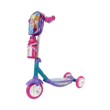 Imagem de Patinete com Mochilinha e Garrafa Frozen BBR - DI0022