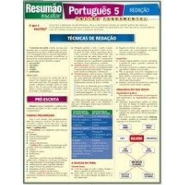 Imagem de Portugues 5 - redacao - resumao - BARROS FISCHER, 3