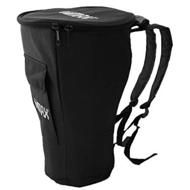 Imagem de Baosity Bolsa de armazenamento portátil de 10/12" African Hand Drum Gig Bag Djembbe Carry Storage Bag - 25,4 cm Preto