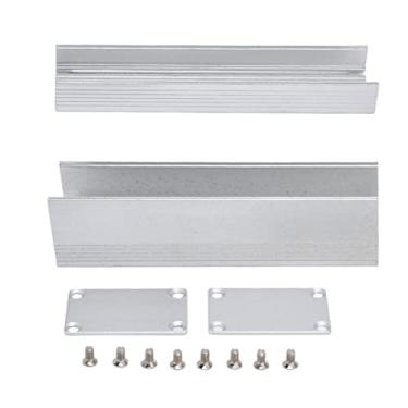 Imagem de Gabinete de liga de alumínio, caixa amplificadora de potência leve, jato de areia, montagem de parafuso resistente à corrosão para eletrônicos para equipamentos industriais