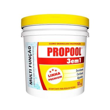 Imagem de Hcl cloro granulado propool dicloro estabilizado 3 em 1 - 10 kgs