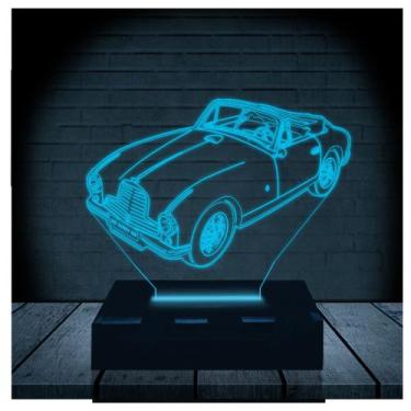 Imagem de Luminária Led Abajur  3D  Carro 4 - Rb Criações