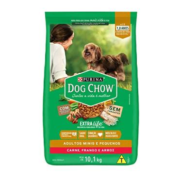 Imagem de Purina Dog Chow Ração Cães Adultos Pequenos Dog Chow Carne E Frango 10 1Kg