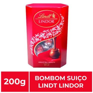 Imagem de 1 Caixa De 200G, Bombons De Chocolate Suiço, Lindt Lindor