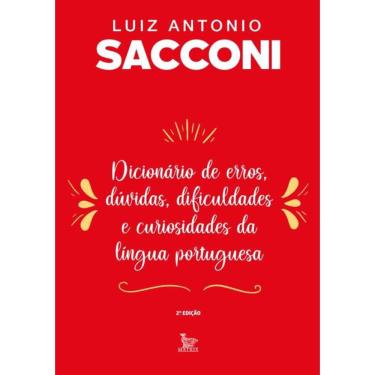 Imagem de Dicionario De Erros, Duvidas, Dificuldades E Curiosidades Da Lingua Portuguesa