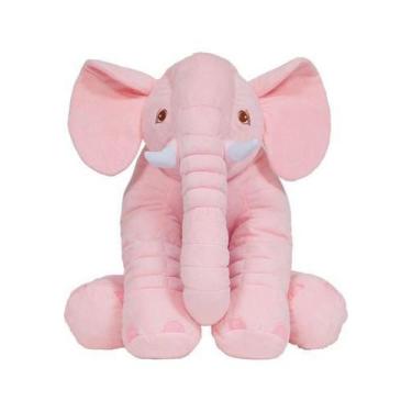 Imagem de Almofada Elefante Gigante  Rosa Buba Toys