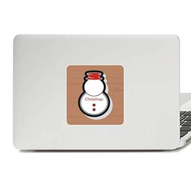 Imagem de Adesivo de Natal boneco de neve Natal ícone decalque vinil paster laptop decoração PC