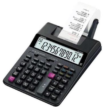 Imagem de Calculadora De Mesa Bobina 12 Dígitos Preto Hr100rc 1 Un Casio