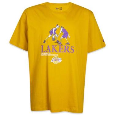 Imagem de Camiseta New Era Plus Size Nba Los Angeles Lakers Freestyle