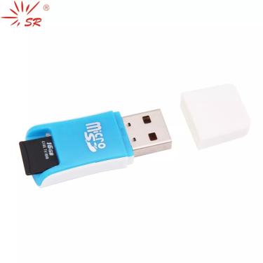 Imagem de SR-Transmissão Eficiente Portátil Card Reader  Cartão de Memória T-Flash  Adaptador MicroSD  USB