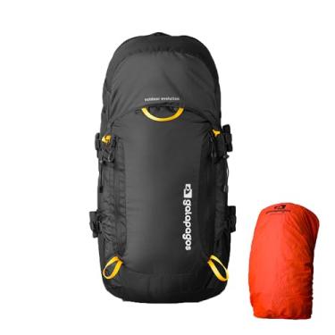 Imagem de Mochila Cargueira Galapagos Charger 50l +5l c/Capa (Preta)