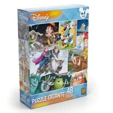 Imagem de Quebra Cabeça Puzzle Gigante Disney 48 Peças Grow 03117