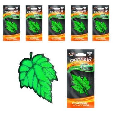 Imagem de 5 Aromatizadores automotivo folha perfumada aroma Ponant - Orbi