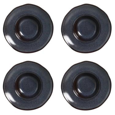 Imagem de Conjunto de Pratos para Massa/Risoto 04 Peças Orgânico Titanium Porto Brasil