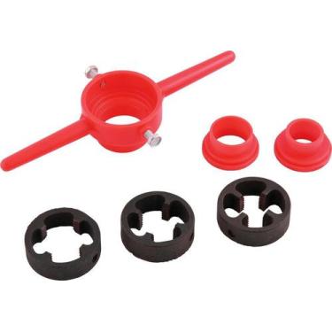 Imagem de Jogo tarraxa para cano de pvc 1/2" a 1" corpo plástico - Nove54