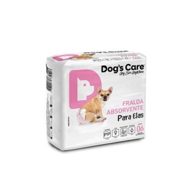 Imagem de Fralda Higiênica Fêmea Dogs Care 6 unidades