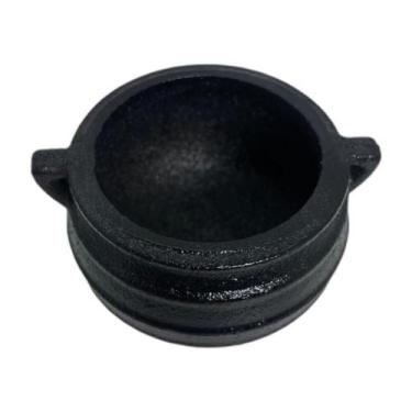 Imagem de Caldeirão Tripé Em Ferro Fundido Com Alça Sem Tampa 100Ml - Bialluz Pr