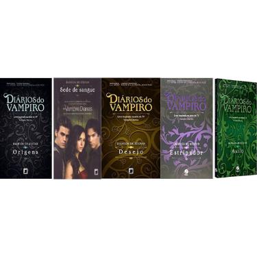 Imagem de Kit 5 livros diarios de um vampiro Diários de Stefan