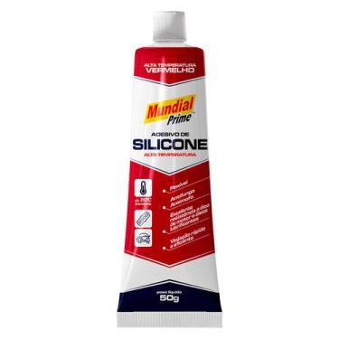 Imagem de Silicone Alta Temperatura Vermelho 50G Mundial Prime