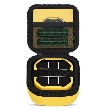 Imagem de Roseliya Capa Compatível Com O Jogo Da Velha Giiker - Bolsa De Viagem Durável Para Console Quebra-Cabeça 3 Em 1 Infinite Electronic E Acessórios Amarelo