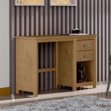 Imagem de Escrivaninha Madeira Maciça 2 Gavetas Osiris Freijó - G74 - Gran Belo