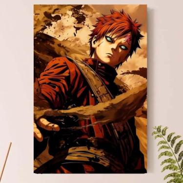Imagem de Placa Quadro Decorativo - G.aar.a (Gaara_01)