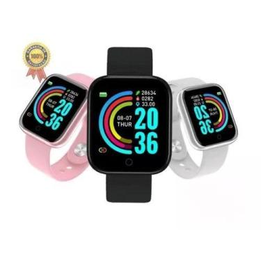 Imagem de Relógio Smartwatch Android e IOS Inteligente D20 - Ultra, Preto