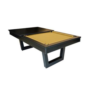 Imagem de Mesa de Sinuca/Bilhar com Tampo de Jantar - 2,20x1,20 - Nelson Bilhare