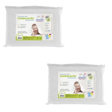 Imagem de Kit com 2 Travesseiros Para Bebê - Infantil - Fibrasca