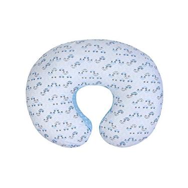 Imagem de Almofada de Amamentação e Apoio para o Bebê Compose, Papi Textil, Azul, Médio