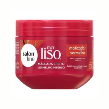 Imagem de Máscara Matizadora Vermelho Meu Liso 300g Salon Line