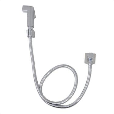 Imagem de Ducha Higiênica Completa Quadrada Cromada Luxo Universal Rdx