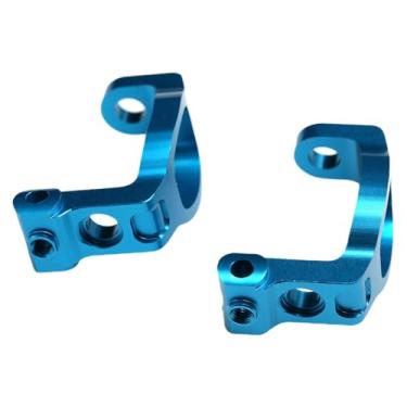 Imagem de Almencla 2 peças de suportes de cubo C para carro RC 1/10, acessórios de reposição, peças de carro RC em liga de alumínio para TRF419 TRF420 TB-05