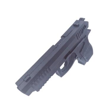 Imagem de WooTeck Flash Drive USB em forma de pistola de silicone de 128 GB