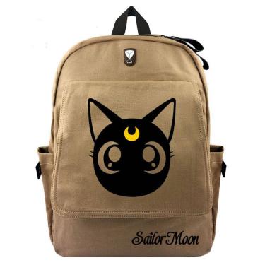 Imagem de Mochila Sailors Moons Anime School Oxford 30x12x39cm