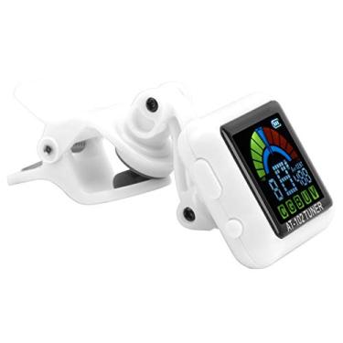 Imagem de Acouto Afinador de Guitarra Recarregável na Guitarra Clipon Tuner USB Recarregável Bateria Embutida Violino Ukulele AT102 () Afinador Cromático Violino Ukulele - Instrumentos Musicais/instrumento