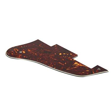 Imagem de Cryfokt Placa Preta Protetora de Pickguard de Guitarra para ES-335, Fácil Instalação, Acessório de Instrumento Musical para Guitarristas, Material de PVC