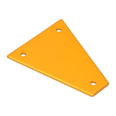 Imagem de Cryfokt Guitarra Elétrica Truss Rod Capa Placa de Ferro Brilhante para Melhor Desempenho Adequado para Amantes da Música Dourado