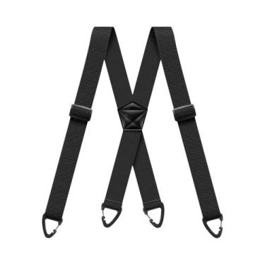 Imagem de Suspensórios Masculinos Reforçados Ajustáveis Com Elástico 4,0 Cm De L