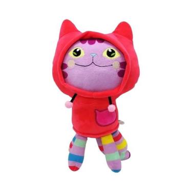 Imagem de Brinquedo De Pelúcia Casa Da Gabby 25cm 7 Peças Gato Sereia Presente D